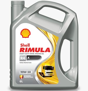 เชลล์ ริมูล่า R4 X ค่าความหนืด: SAE 20W 50