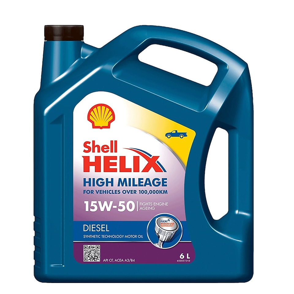 Shell helix high mileage 15w 40