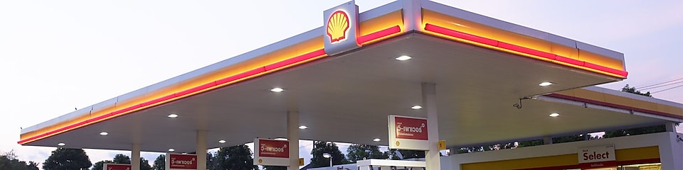 Thailand Shell Station 