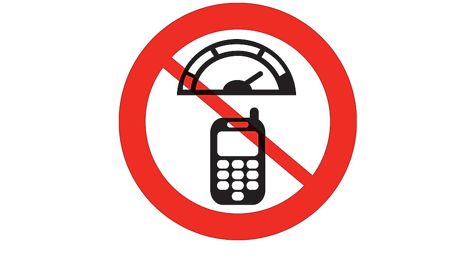 While driving, do not use your phone and do not exceed speed limits