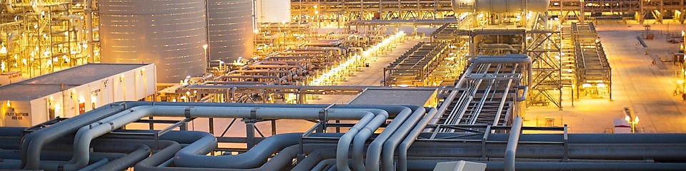 Pearl gas-to-liquids (GTL) plant in Qatar
